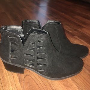 Black booties